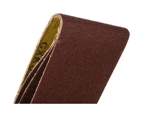 Лента абразивная бесконечная (3 шт; 75x533 мм, P80) MATRIX 74283 – изображение 2