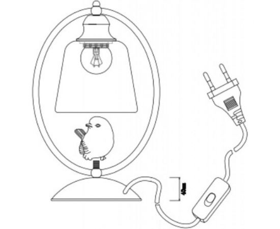 Настольная лампа J-LIGHT SELINA 1188/1T – изображение 2