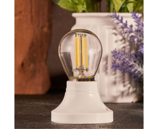 Филаментная диммируемая лампа REXANT Шарик GL45 7.5 Вт 4000K E27 604-128 – изображение 2