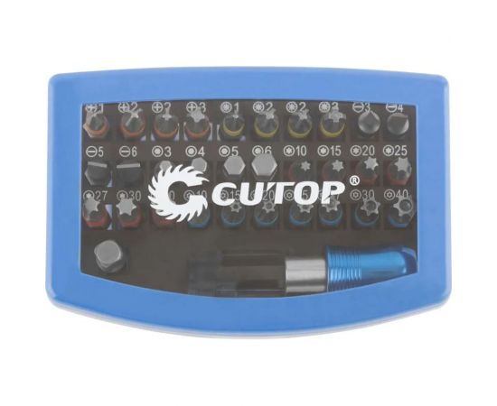 Набор бит в пластиковом боксе Profi 32 предмета CUTOP 83-665 – изображение 3