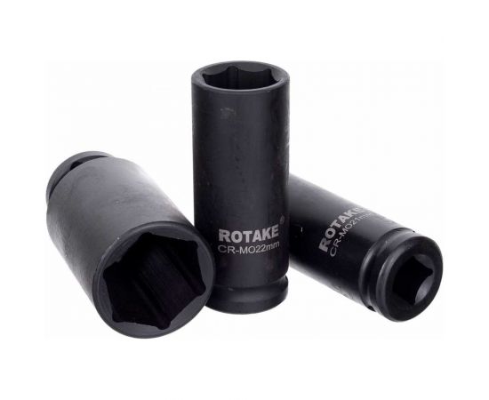 Набор ударных головок глубоких 13 шт, 10-32 мм, 1/2"" Rotake RT-013K – изображение 3