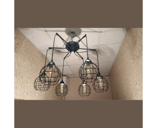 Люстра JUPITER LIGHTING 6х60W E27 230V MО 85-1130/6 – изображение 3