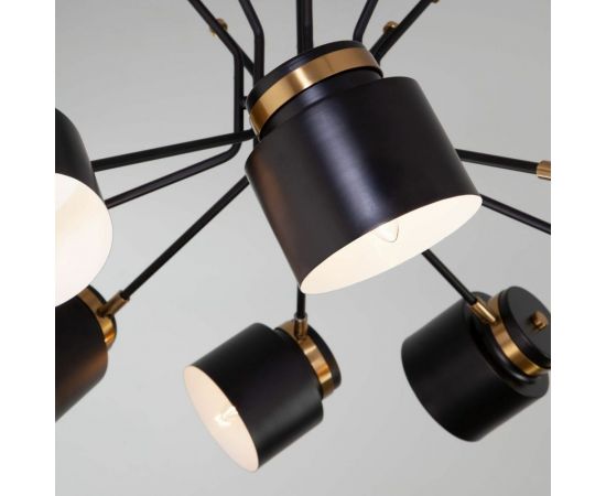 Потолочный светильник Eurosvet 70133 8 черный a057400 – изображение 3