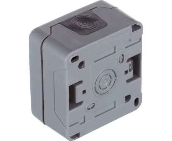 1-клавишный выключатель MAKEL ОП, 10А, IP55, серый 36064101 – изображение 3