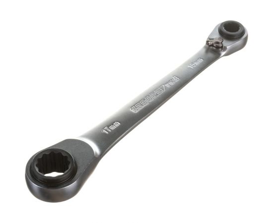 Двусторонний гаечный ключ 4 в 1 GEDORE RED с трещоткой, 10, 13, 17, 19 мм 3300899 – изображение 3