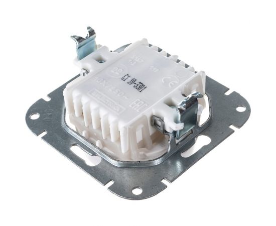 Механизм выключателя Bylectrica 1-клавишный, скрытая установка, серия ПРОВАНС, белый С110-3301 – изображение 4