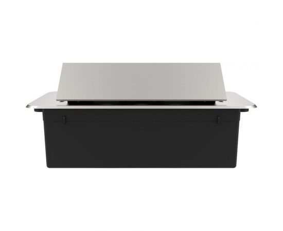 Выдвижной горизонтальный модуль в столешницу для розеток LIVOLO цвет серый VL-SHS013-S – изображение 4