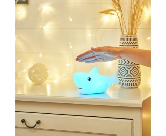 Силиконовый ночник шарк Neon-Night 503-018 – изображение 4