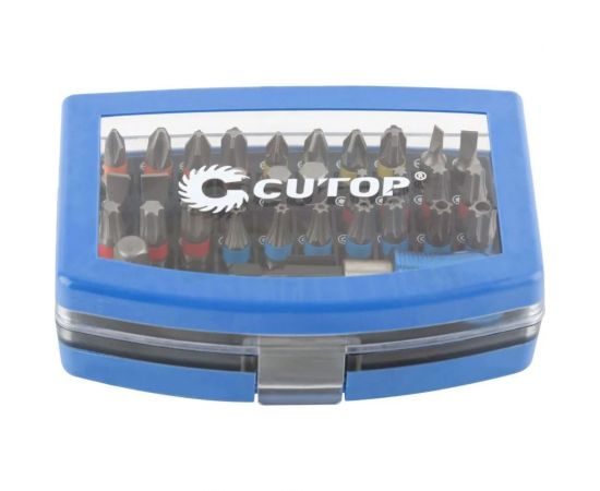 Набор бит в пластиковом боксе Profi 32 предмета CUTOP 83-665 – изображение 4