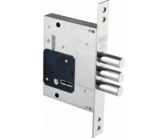 Врезной сувальдный замок KALE KILIT 257L, BS60, 28CP, 4K (75мм), w/o SP, w/o Ros, PB 257L0000040 – изображение 4