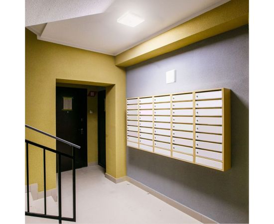 Светодиодный светильник с ИК-датчиком FERON AL3023 в пластиковом корпусе 10W 4000K IP20 белый 41798 – изображение 5