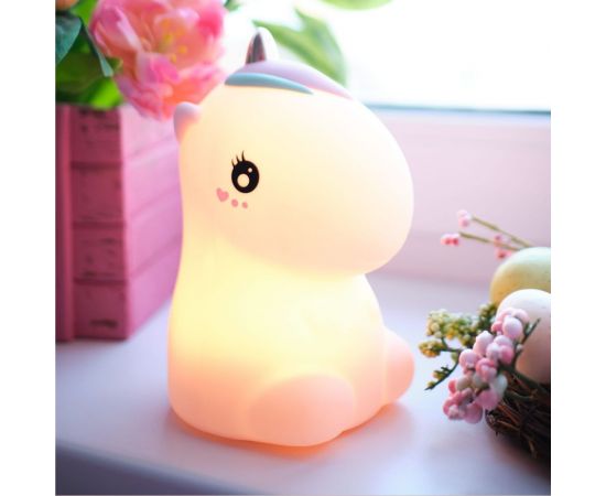 Силиконовый светильник-ночник NEON-NIGHT Единорог с USB, цвет свечения: Теплый белый 503-003 – изображение 5
