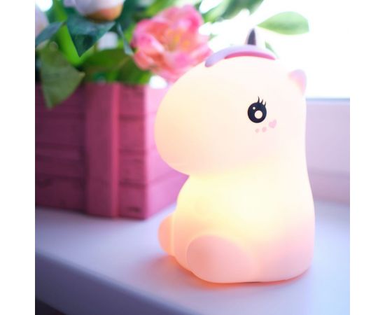 Силиконовый светильник-ночник NEON-NIGHT Единорог с USB, цвет свечения: Теплый белый 503-003 – изображение 6