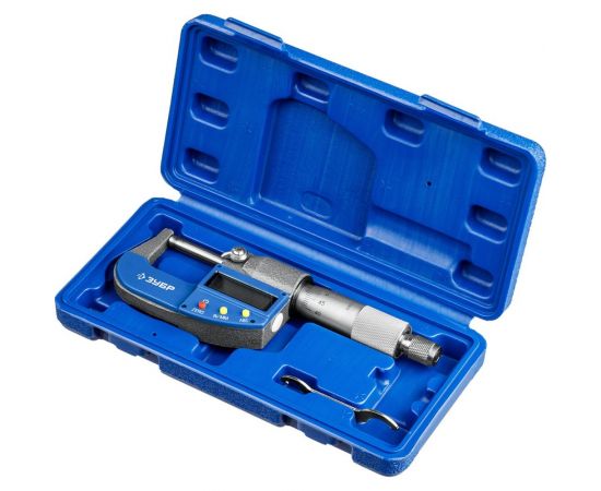 Цифровой микрометр ЗУБР Профессионал 0-25 мм 34482-25_z02 – изображение 6