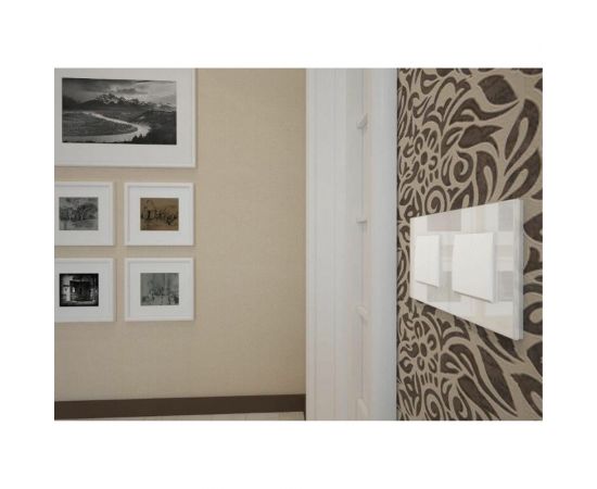 Одноклавишный выключатель CGSS белый Эстетика GL-W101-WCG – изображение 7