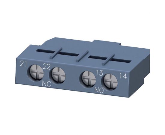 Фронтальный блок-контакт для автоматического выключателя Siemens 3RV2 3RV29011E 