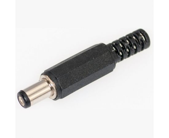 Разъем питания 5.5x1.7x9.5мм штекер Pro Legend пластик на кабель, PL2312 