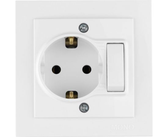 Мебельная розетка Mono Electric белый 170-010002-008 