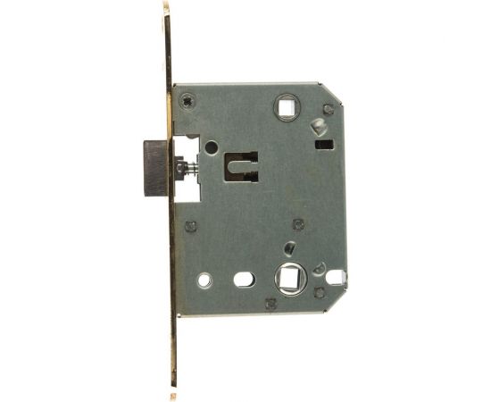 Сантехническая защелка РЕНЦ овальная планка, межосевое расстояние 70 мм, латунь блестящая INLB 2070 oval B 