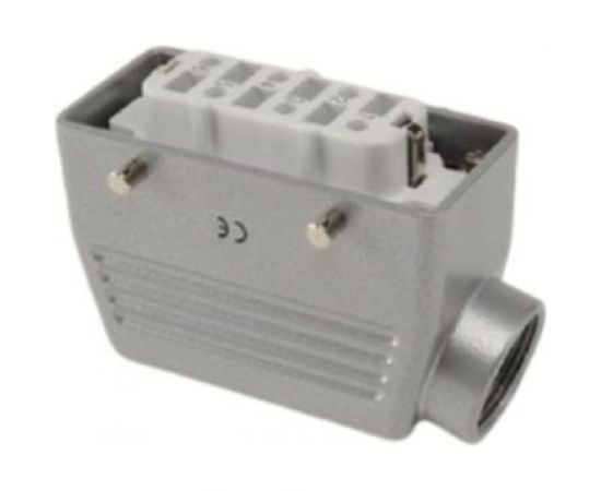 Розетка Emas боковой ввод, 6 полюсов, 35А, 400В. EBM606PU10 