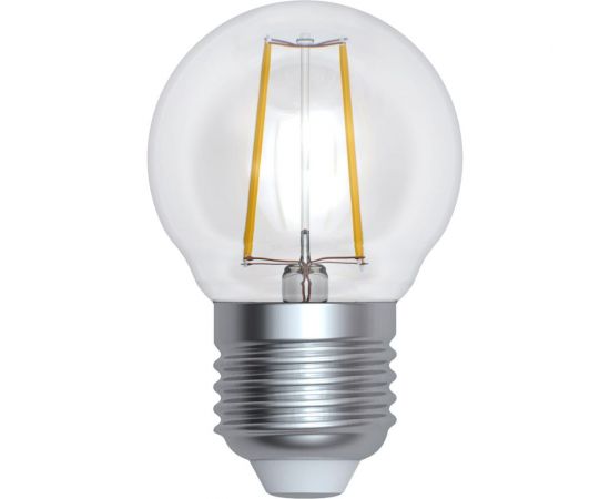 Диммируемая светодиодная лампа Uniel Форма шар Серия Air LED-G45-9W/3000K/E27/CL/DIM GLA01TR UL-00005193 