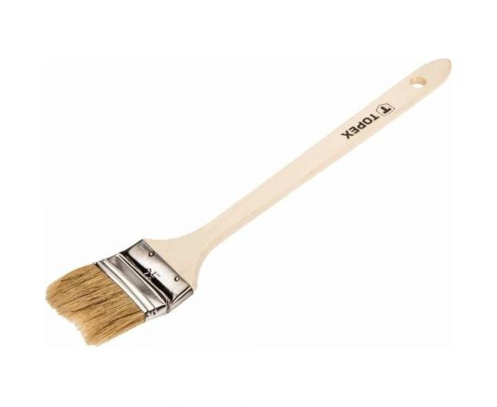 Радиаторная кисть TOPEX стандарт 2.5, натуральная щетина, стальная оправка 20B963 