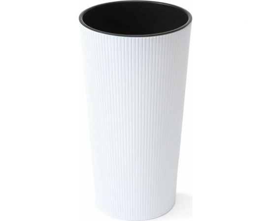 Кашпо с вкладышем LAMELA Sp.z o. LILIA jumper 865 30х60 см, белое 061759 