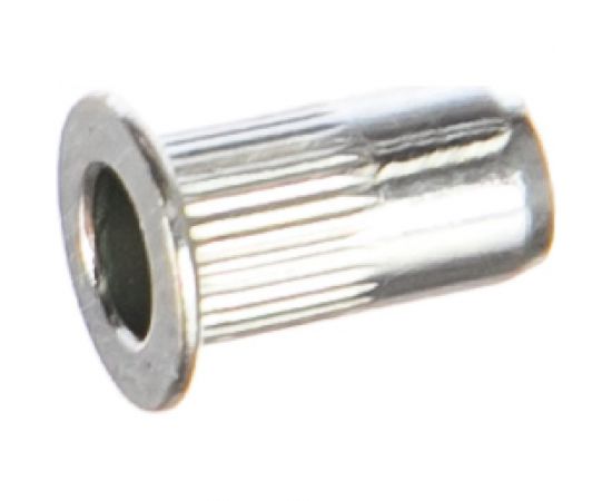 Заклепка с внутренней резьбой цилиндрический бортик Kenner Белый цинк м4х0,7х11 1500шт зрц4 