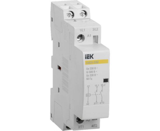 Контактор IEK КМ20-20М AC, модульный MKK11-20-20 