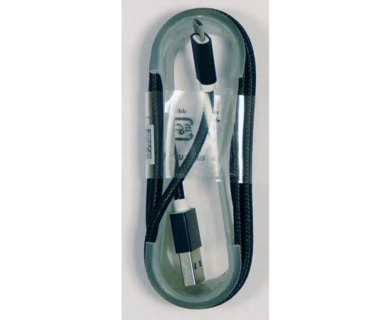 USB кабель Pro Legend micro USB, текстиль, черный, 1.4 м pl1285 