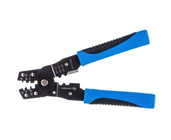 Пресс-клещи для клемм HOEGERT TECHNIK 0.08 до 2.00 мм2 HT1P215 