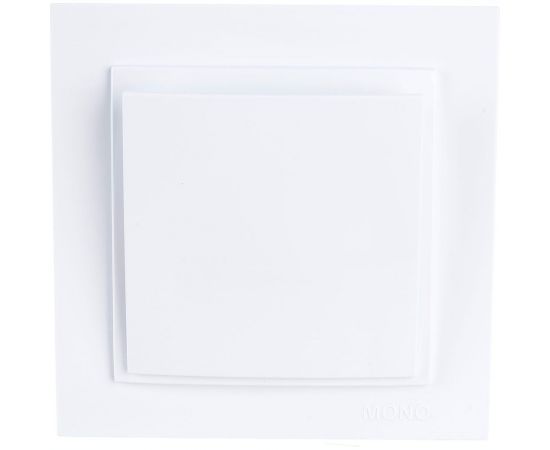 Одноклавишный выключатель MONO ELECTRIC DESPINA белый 102-190025-100 