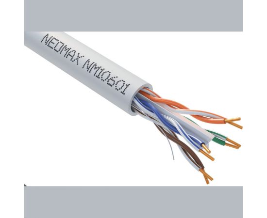 Кабель Neomax UTP cat.6 4 пары 305 м 0.57мм Медь PVC jacket NM10601 
