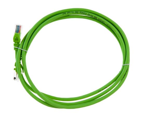 Коммутационный шнур патч-корд IEK ITK кат.5Е UTP, 2м, зеленый PC02-C5EU-2M 