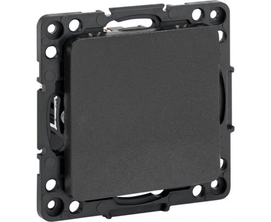 Механизм одновклавишного выключателя EKF Стокгольм, проходного, 10А, черный, PROxima EZV10-025-10 – изображение 2