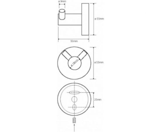 Двойной крючок BEMETA NEO 104106035 – изображение 2