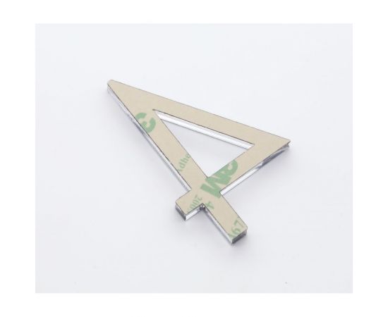 Цифра дверная 4 Brante LOFT 60 мм чёрная 150174 – изображение 2