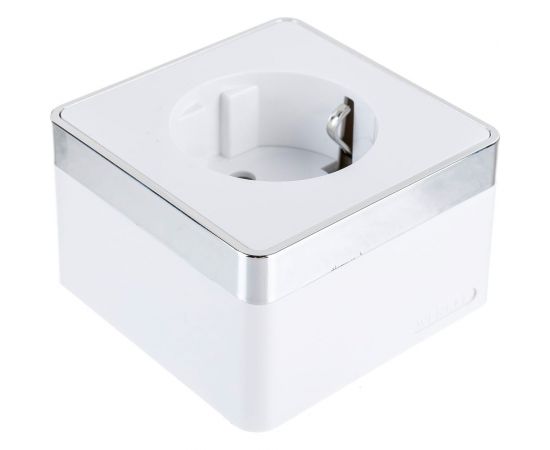 Розетка WERKEL W5071001 с заземлением Gallant белый a051584 – изображение 2