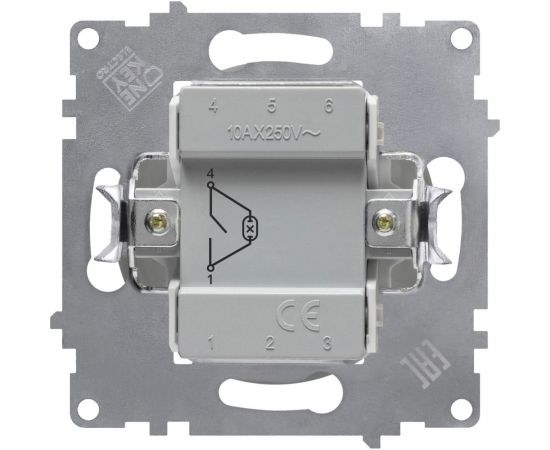 Одинарный выключатель с подсветкой OneKeyElectro, цвет белый 1E31701300 2172778 – изображение 2