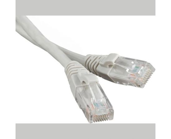 Патч-корд Hyperline PC-LPM-UTP-RJ45-RJ45-C5e-15M-LSZH-GY 230014 – изображение 2