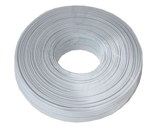 Телефонный кабель TWIST 2 жилы многожильный 100 м, белый, TWST-RCF2X-100 – изображение 2