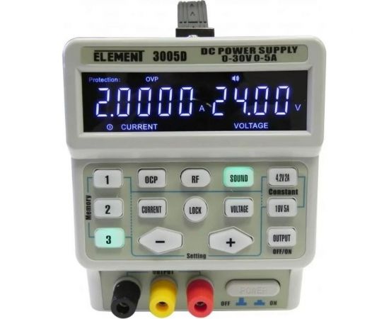 Импульсный лабораторный блок питания ELEMENT 3005D 16554 (30V, 5A) – изображение 2
