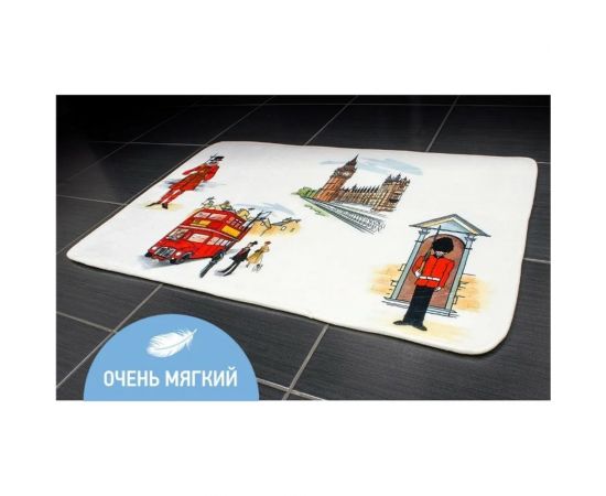 Коврик Tatkraft LONDON CITY ULTRA SOFT 50x80 14923 – изображение 2