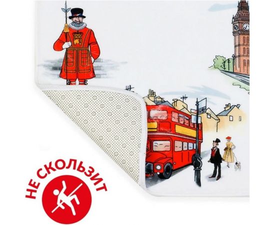 Коврик Tatkraft LONDON CITY ULTRA SOFT 50x80 14923 – изображение 3