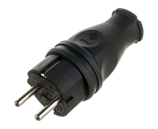 Силовая прямая вилка TP Electric каучук 16A, 240В, IP44 3101-301-0300 – изображение 3