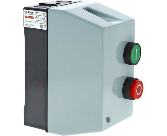 Пускатель EKF в корпусе IP65 КМЭ 9А 400В с РТЭ и индикатором PROxima ctrp-r-9-400v-led – изображение 3