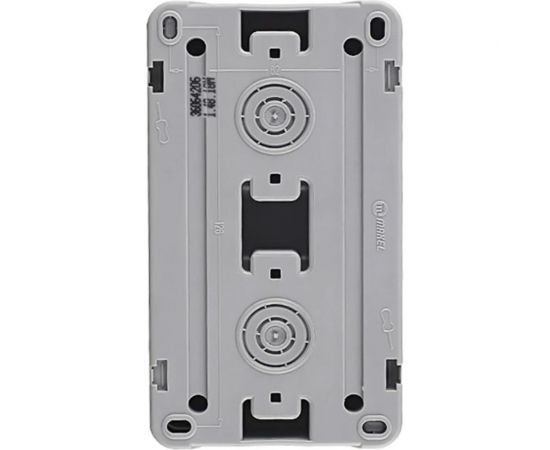 2-местная розетка MAKEL ОП, 16А, IP55, серый 36064206 – изображение 3