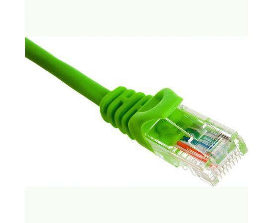 Коммутационный шнур патч-корд IEK ITK кат.5Е UTP, 2м, зеленый PC02-C5EU-2M – изображение 3