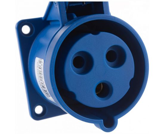 Встраиваемая розетка PCE 32А 230V 1P+N+E IP44 323-6 – изображение 3