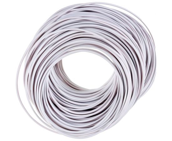 Телефонный кабель TWIST 2 жилы многожильный 100 м, белый, TWST-RCF2X-100 – изображение 4